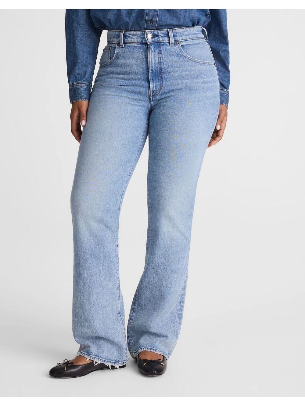 NWT Madewell Curvy Relaxed Bootcut Jeans - Size 28 - MSRP $148